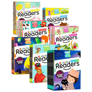 英语自然拼读教材分级阅读绘本Booklife Readers解码书英文原版进口书籍英国母语CVC音素字母卡片phonics绘本26个英文字母发音组合