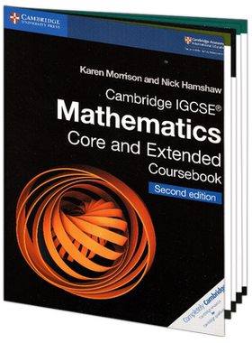 包邮进口英国剑桥大学出版社原版Cambridge IGCSE®Mathematics Core and Extended Coursebook  数学扩展学生用书 Third edition