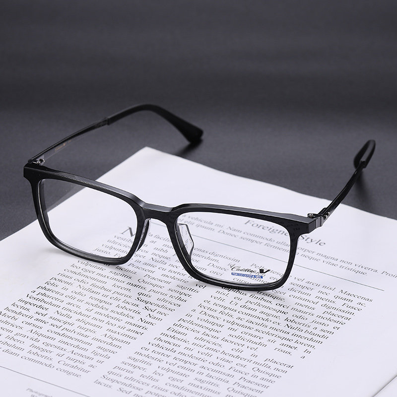 晶工匠天然水晶眼镜太阳镜墨镜男士方框个性清凉养眼石头镜板材框