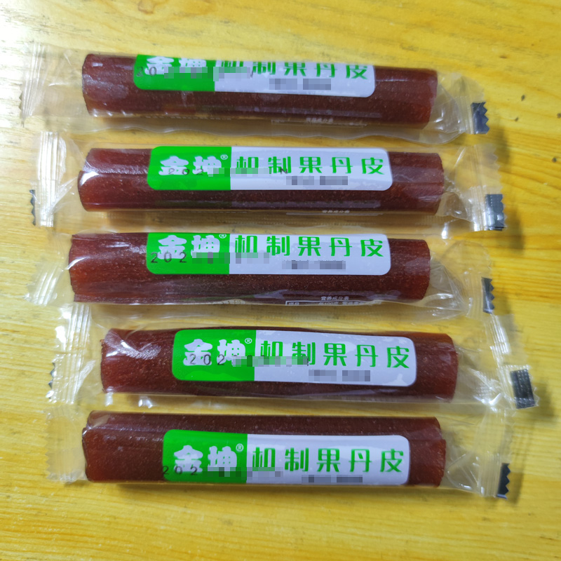 山楂卷怀旧果丹皮蜜饯