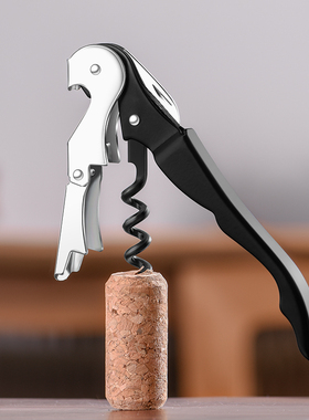 CLITON海马刀红酒开瓶器加厚不锈钢红酒开盖器葡萄酒香槟启瓶器