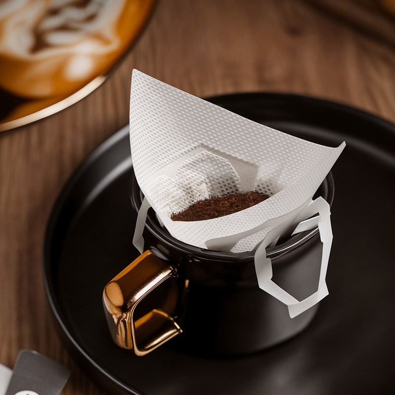 挂耳咖啡滤袋手冲咖啡粉过滤纸咖啡漏斗滤网V型锥形一次性过滤袋,餐饮具,咖啡滤纸,淘宝优惠券,粉丝福利购,淘宝优惠卷