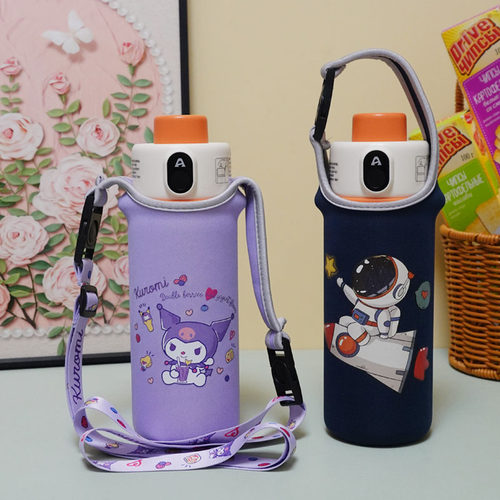 阿尔法蛋500ml儿童防摔保温杯套