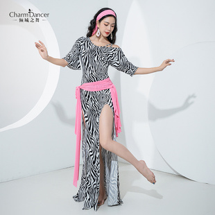倾城之舞肚皮舞服装2023秋冬新款民俗baladi shaabi练功服袍子