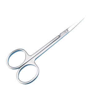 天工做双眼皮手术器械眼科剪 美容拆线小剪刀医用不锈钢工具弯头