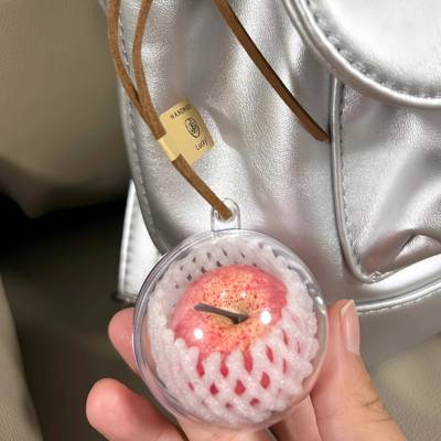 【平平安安】苹果挂件包包挂饰高级感小众圣诞节平安夜可爱钥匙扣