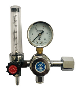 二氧化碳减压器YQC 731L减压表调压器大华 03L带流量计减压阀YQC