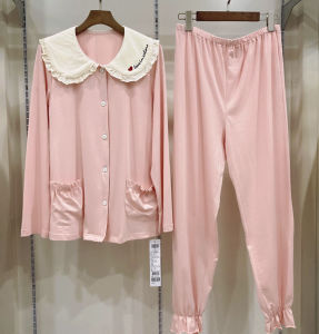 春夏纯棉月子服家居服待产孕之彩