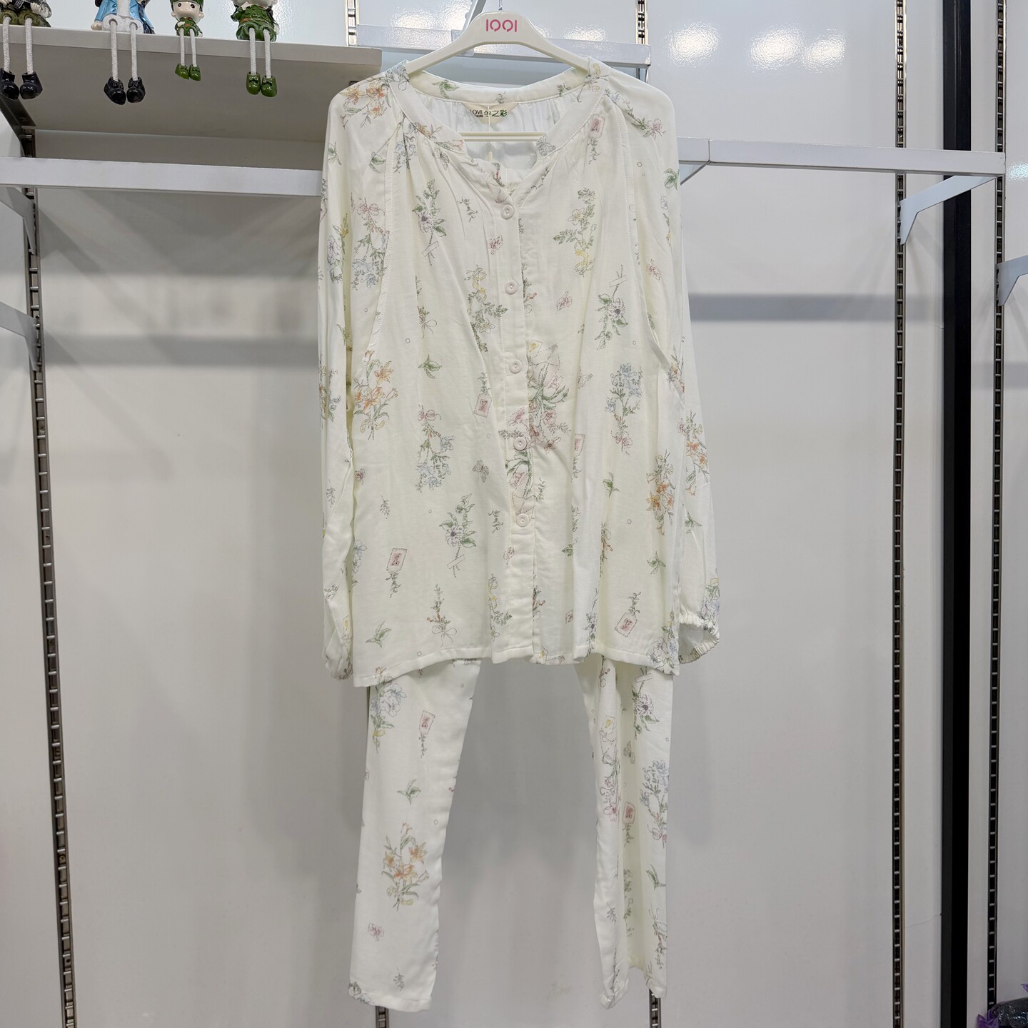 孕之彩纱布月子服哺乳衣家居服