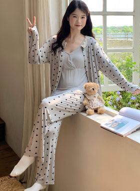 莫代尔哺乳月子服孕妇睡衣家居服