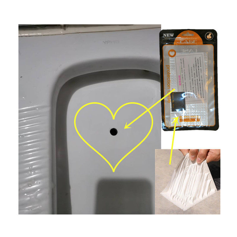 厕所补洞贴陶瓷蹲便器便池马桶蹲坑破洞贴防水堵臭气防臭味强力胶