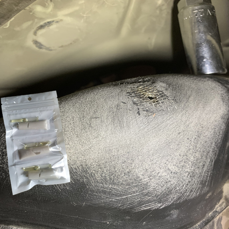 汽油塑料油箱漏油补漏胶防油腐蚀胶黑色橡胶树脂尼龙柴油箱修补胶