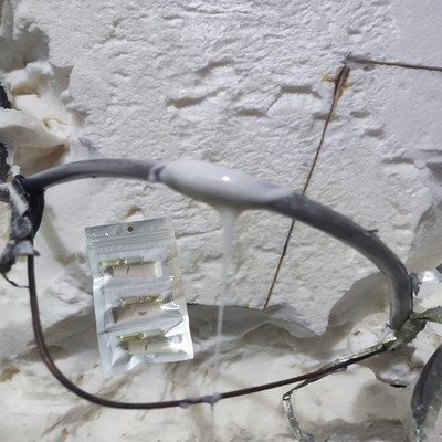 液压油管破皮裂缝小洞焊接胶水小