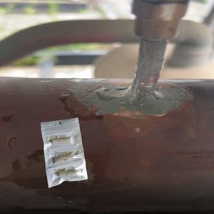 空调铜管漏氟快速修补胶水外机蒸发箱冷凝器盘管生锈沙眼焊点补漏