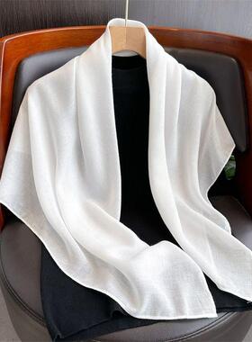 90棉麻民族风包头巾防晒披肩