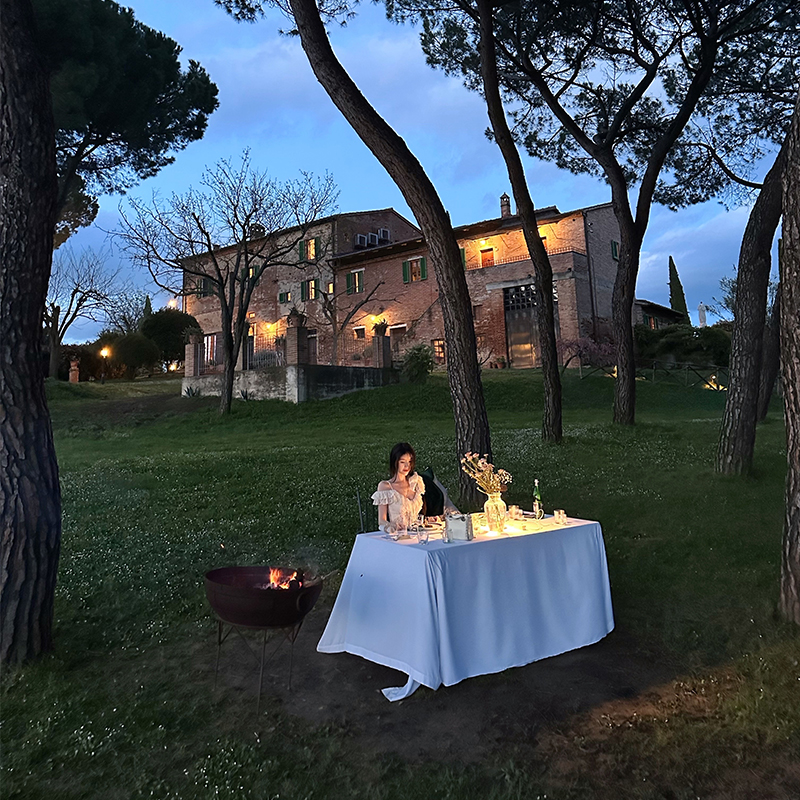 bear熊熊屋【唐顿庄园】可做轻婚纱求婚礼服蕾丝荷叶边缎面连衣裙