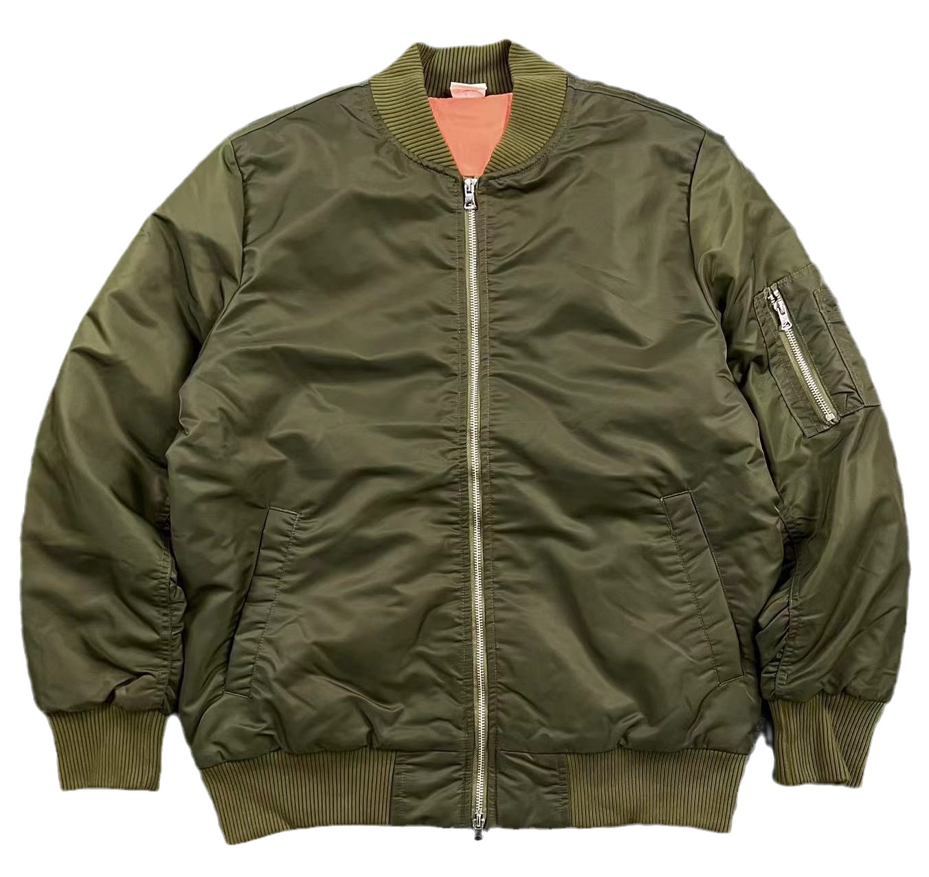 美式MA-1飞行夹克通勤百搭棉服