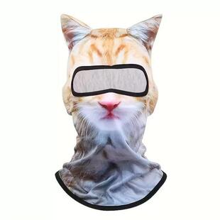 3D Cat Ski Balaclava Sheisty Face Mask with Ears for Music