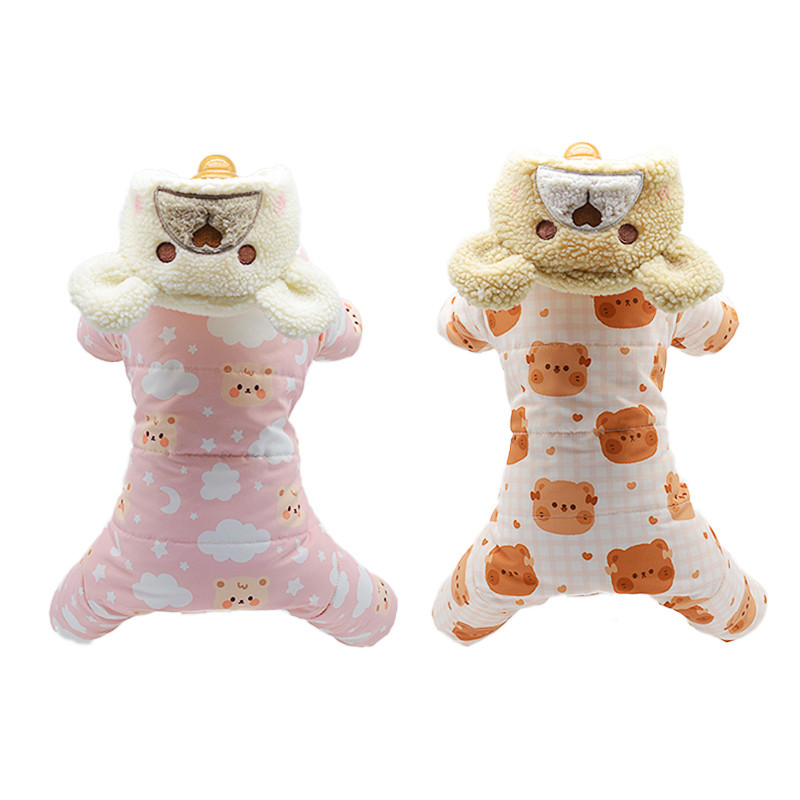 juniorpie宠物连体服狗猫棉服