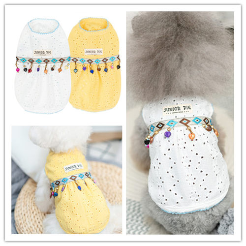 juniorpie宠物春夏波西米亚背心