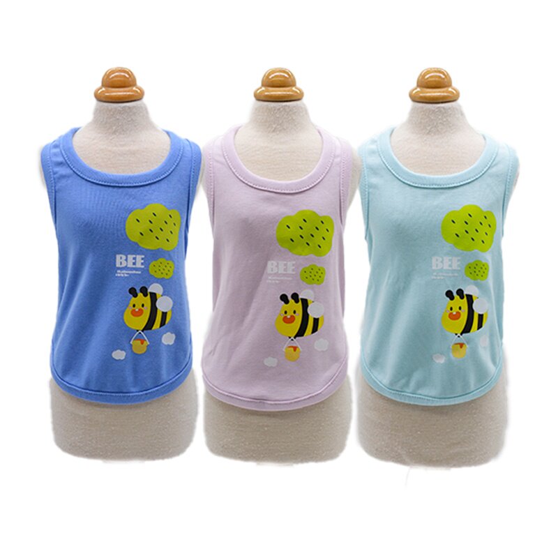 奇可家 丑丑chouchou宠物三色春夏纯棉背心泰迪狗衣服防晒防蚊衣