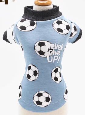 仅11 13 丑丑chouchou足球打底T恤上衣卫衣狗狗泰迪宠物猫咪衣服