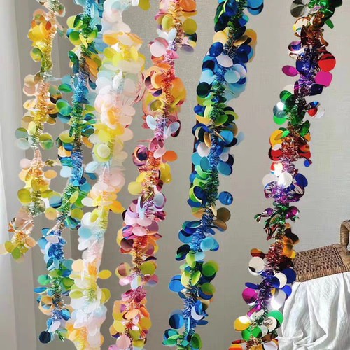 圣诞节新年节日彩条毛条圣诞装饰