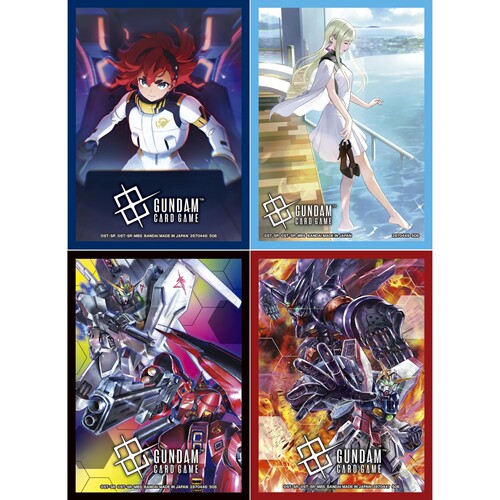 BANDAI 高达卡牌 GCG 卡套 02 斯莱塔 琪琪 ν 沙扎比 闪光 尊者