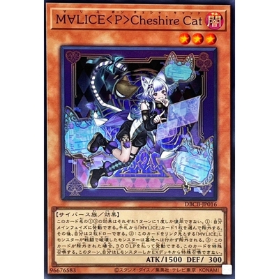 [苍之神话]游戏王 DBCB 魔∀丽丝＜兵卒＞柴郡猫 SR 日文 日版