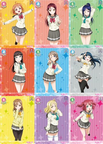 LoveLive! SIC Vol.4 校服Aqours R/R+ LL04 019-027