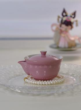 太逗人喜爱的樱花粉宝瓶 容量80ml 口径8cm 高5.9cm