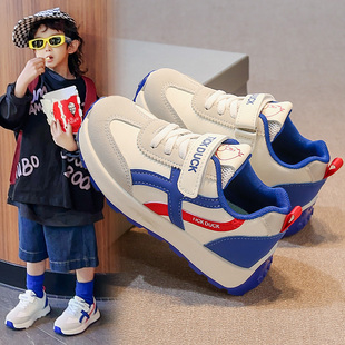 男童老爹鞋 时尚 软底休闲鞋 韩版 儿童运动鞋 女童阿甘鞋 2025春秋新款