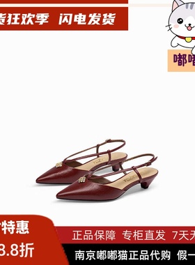 zsazsazsu莎莎苏2025春季款中空通勤后绊带时装凉鞋女ZA65122-10