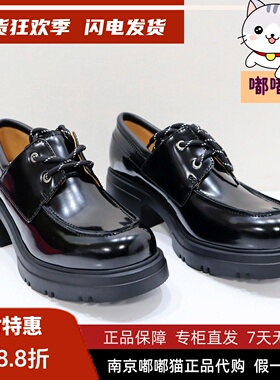 zsazsazsu莎莎苏2025秋增高绑带通勤乐福鞋复古单鞋女ZA65508-41