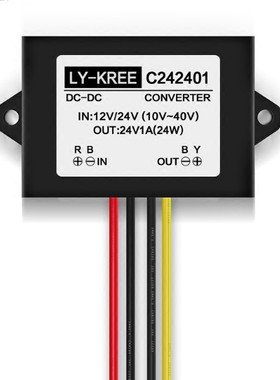 LY-KREE122401 12转24v升压转换模块1A（10-40V)