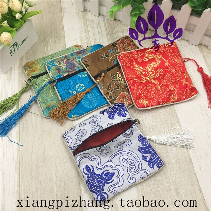 丝绸锦囊布袋 古风饰品袋礼品袋收纳袋热缩片手镯耳钉项链收纳袋