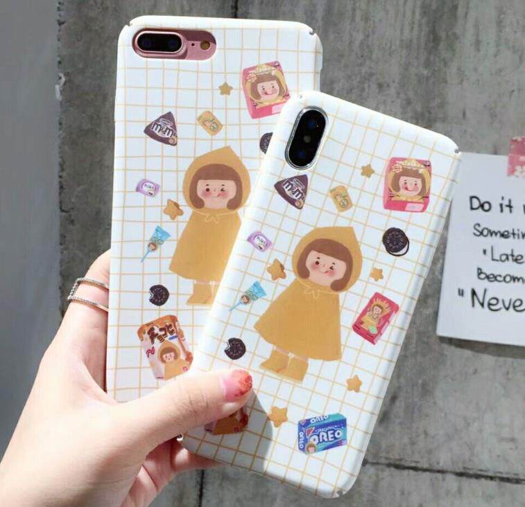 OPPO R9 S F1 F3 PLUS R11 S 吃货女孩卡通手机硬壳保护套全包在类目 3C数码配件, 手机配件, 手机保护套/壳中 - 来自Buy2taobao.com提供专业的淘宝代购服务