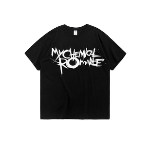 My Chemical Romance我的化学浪漫摇滚乐队短袖T恤MCR男款上衣