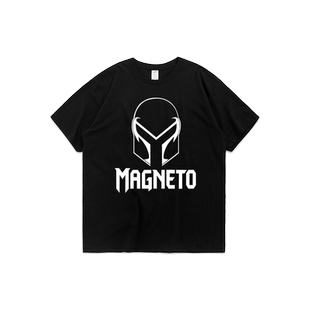 青少年纯棉短袖圆领T恤男万磁王美漫惊奇英雄金刚狼X战警周边衣服