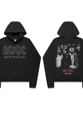 摇滚卫衣男女秋冬新款oldacdc
