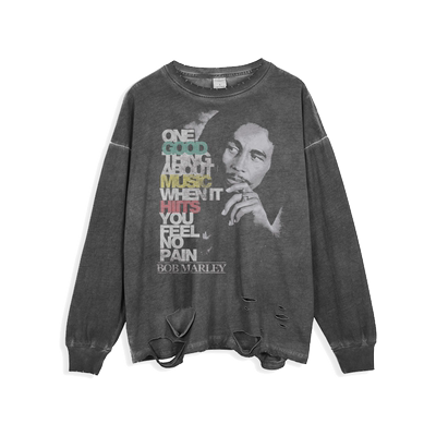 长袖T恤上衣bobmarley鲍勃马利