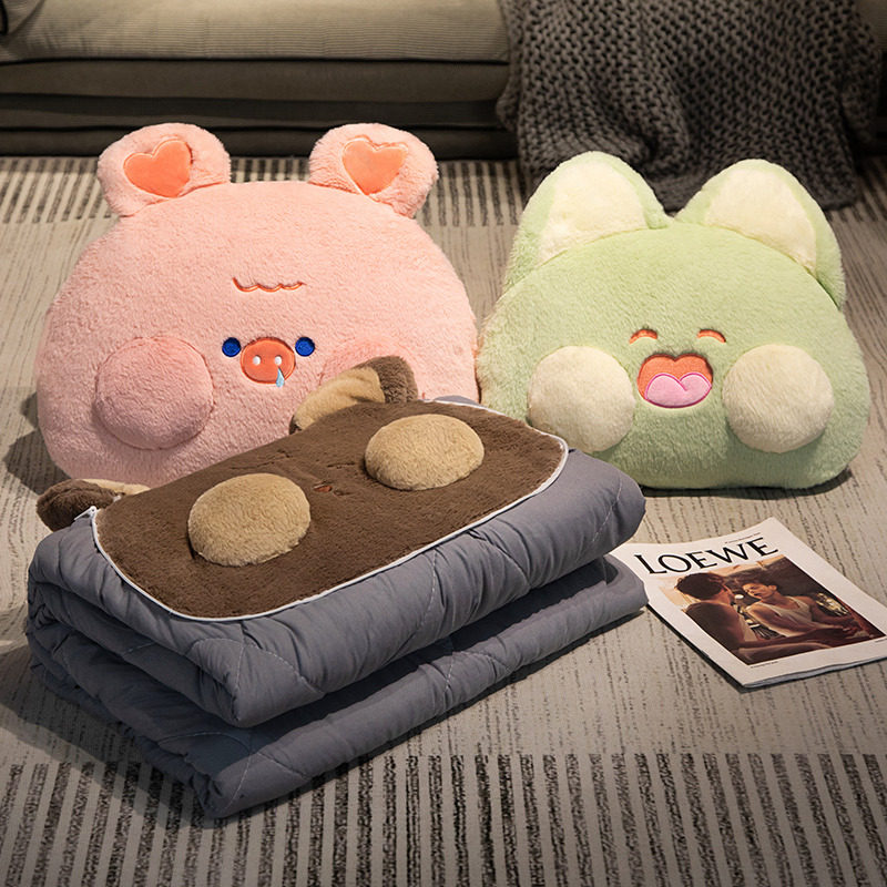抱枕被子两用枕头办公室午睡靠垫女生睡觉车内车载靠枕二合一毯子,居家布艺,抱枕被,淘宝优惠券,粉丝福利购,淘宝优惠卷