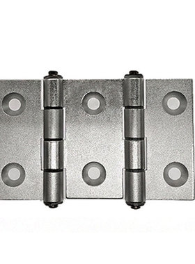 铝合金三联合页铝型材双轴合页门框怡合达同款AKQ01-G-Z-LR-10463