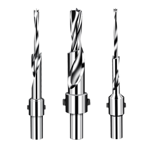 保联木工沙拉钻沉孔螺丝钻头二级阶梯沉头钻开孔器高速钢钻芯母钻