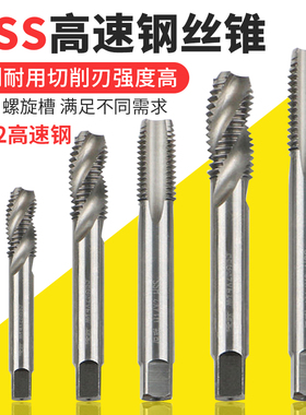 不锈钢机用手用自攻公制丝锥螺丝绞手板牙螺旋挤压直槽丝攻M2-M24