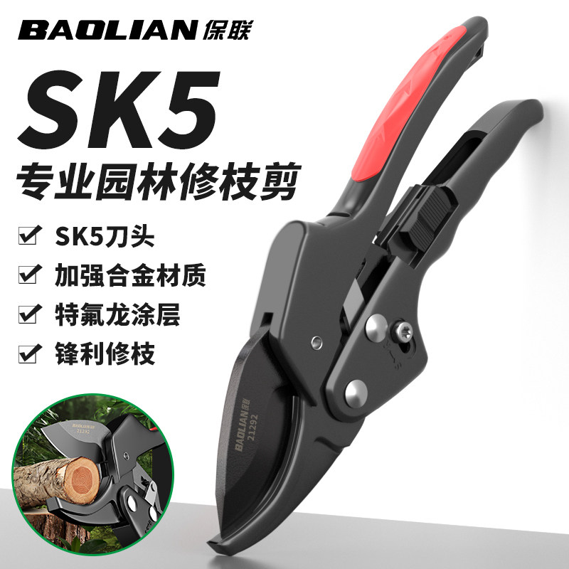 助力款树枝剪园艺修枝剪果树花艺剪园林粗树枝花卉嫁接专用剪刀