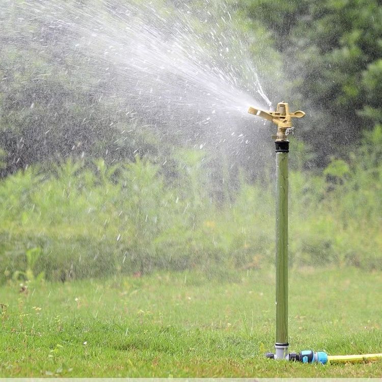 铝合金摇臂喷头菜地自动喷灌草坪浇水神器农用浇地360度喷水器