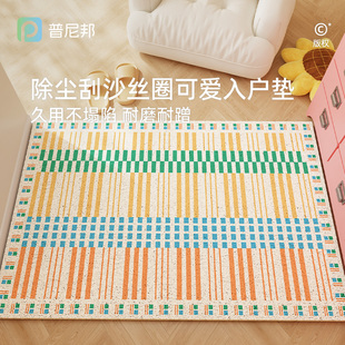多巴胺彩色系地垫入户门垫进门家用玄关门口防滑耐磨脚垫 2025新款