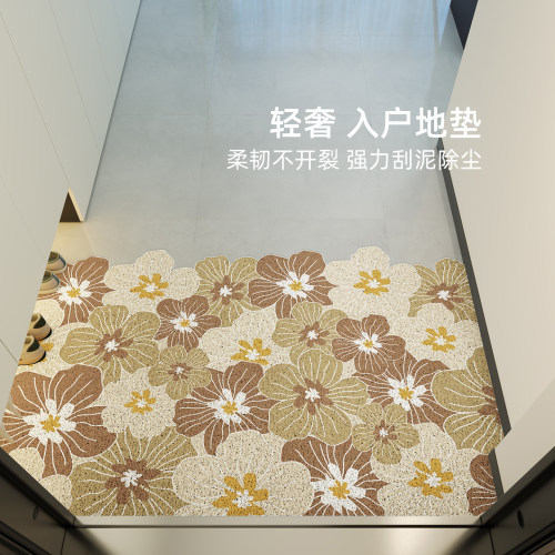 丝圈入户门垫防滑可裁剪玄关脚垫