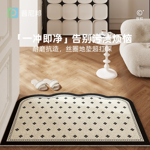 家用易打理脚垫耐脏法式蹭土进门